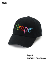 byeA.（バイエー）の「【byeA. / バイエー】 NOT APPLE CAP （GRAPE）kids (-54cm)（キャップ）」