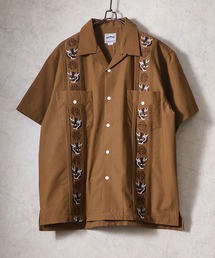 キューバ」に該当するメンズのシャツ/ブラウス（ブラウン/茶色系