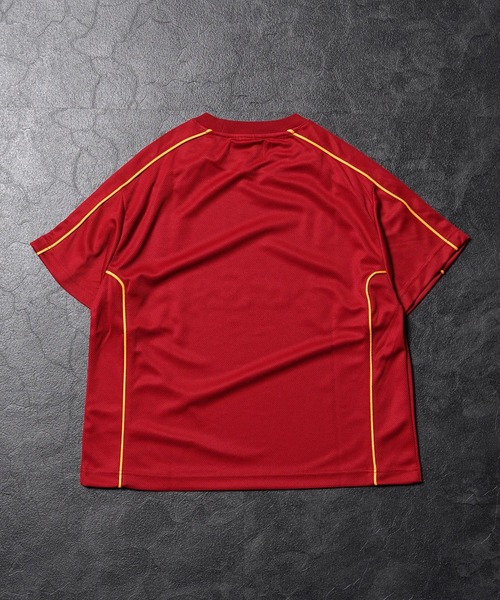 GUIDER(ガイダー)の「【GUIDER】メッシュ パイピング ゲーム Tee / Mesh Piping Game Tee(Tシャツ/カットソー・メンズ・ホワイト/ブラック/レッド・S/M/L)」の18枚目の写真