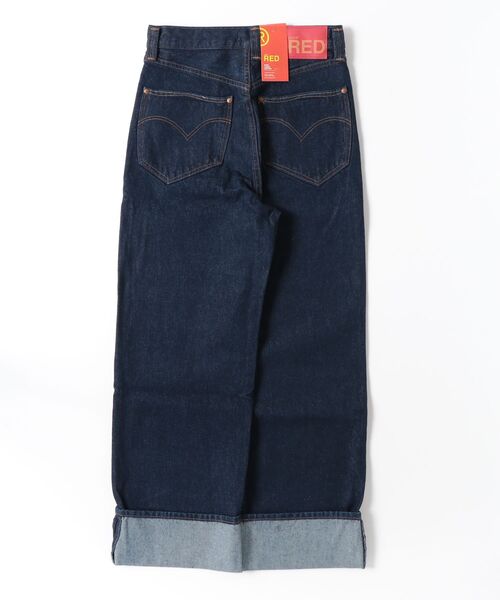Levi's RED(リーバイスレッド)の「【IW4】【LEVI'S RED/リーバイス レッド】HIGH LOOSE CUFFED DENIM PANTS A2682-0001(デニムパンツ・レディース・ダークインディゴブルー・26inch)」の15枚目の写真