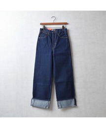 Levi's RED（リーバイスレッド）の「【IW4】【LEVI'S RED/リーバイス レッド】HIGH LOOSE CUFFED DENIM PANTS A2682-0001（デニムパンツ）」