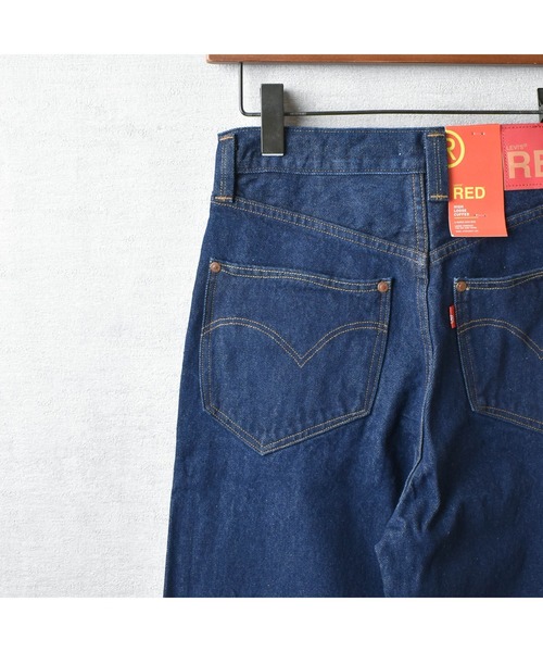 Levi's RED(リーバイスレッド)の「【IW4】【LEVI'S RED/リーバイス レッド】HIGH LOOSE CUFFED DENIM PANTS A2682-0001(デニムパンツ・レディース・ダークインディゴブルー・26inch)」の10枚目の写真