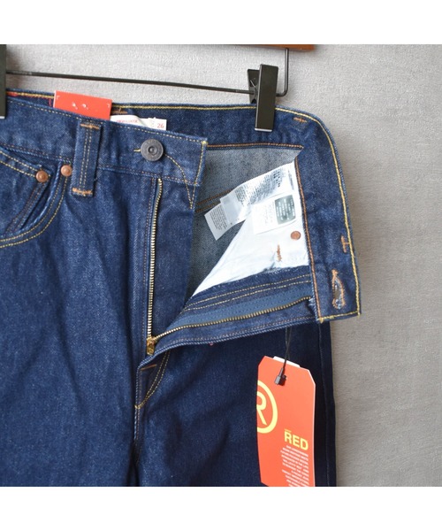 Levi's RED(リーバイスレッド)の「【IW4】【LEVI'S RED/リーバイス レッド】HIGH LOOSE CUFFED DENIM PANTS A2682-0001(デニムパンツ・レディース・ダークインディゴブルー・26inch)」の7枚目の写真
