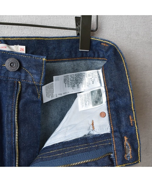 Levi's RED(リーバイスレッド)の「【IW4】【LEVI'S RED/リーバイス レッド】HIGH LOOSE CUFFED DENIM PANTS A2682-0001(デニムパンツ・レディース・ダークインディゴブルー・26inch)」の8枚目の写真