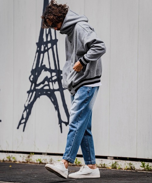 CAMBIO(カンビオ)の「mp15103-Balloon Silhouette Belted Denim Pants デニムパンツ(A70126cmb)(デニムパンツ・メンズ・グレー/ブラック/ライトインディゴブルー/ダークインディゴブルー・XL/L/M/S)」の10枚目の写真