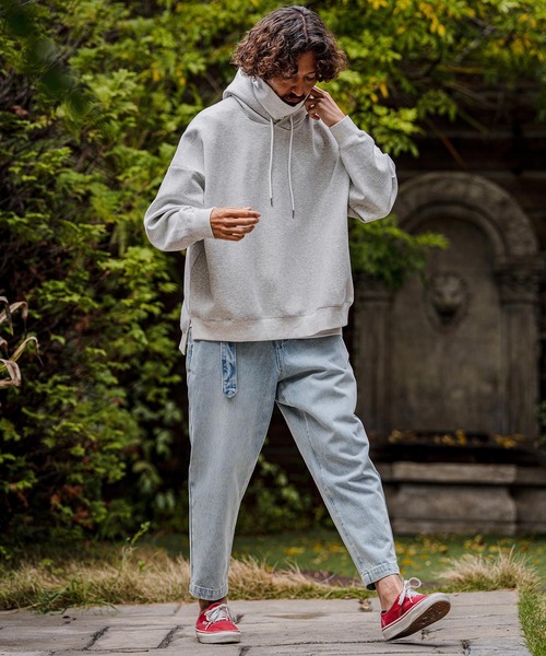 CAMBIO(カンビオ)の「mp15103-Balloon Silhouette Belted Denim Pants デニムパンツ(A70126cmb)(デニムパンツ・メンズ・グレー/ブラック/ライトインディゴブルー/ダークインディゴブルー・XL/L/M/S)」の13枚目の写真