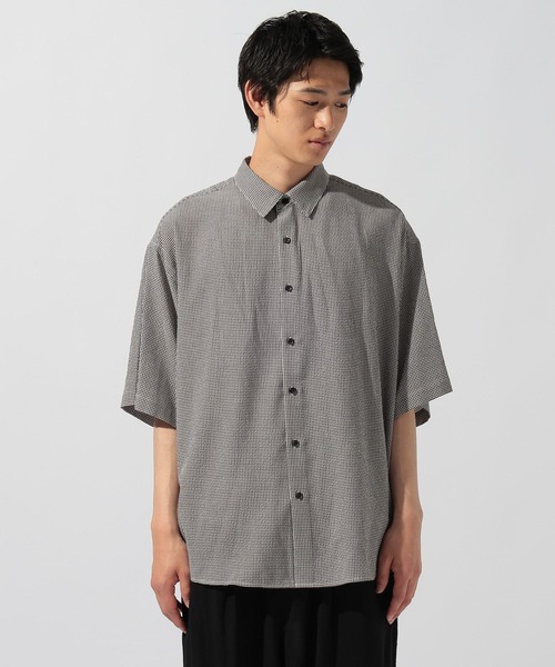 niko and...(ニコアンド)の「ドライタッチギンガムシャツ(シャツ/ブラウス・メンズ・グリーン/ブラック/ブルー・MEDIUM/LARGE)」の16枚目の写真