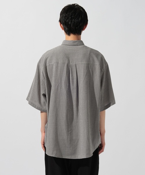 niko and...(ニコアンド)の「ドライタッチギンガムシャツ(シャツ/ブラウス・メンズ・グリーン/ブラック/ブルー・MEDIUM/LARGE)」の18枚目の写真