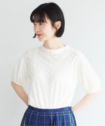 ベロアドット半袖Ｔ