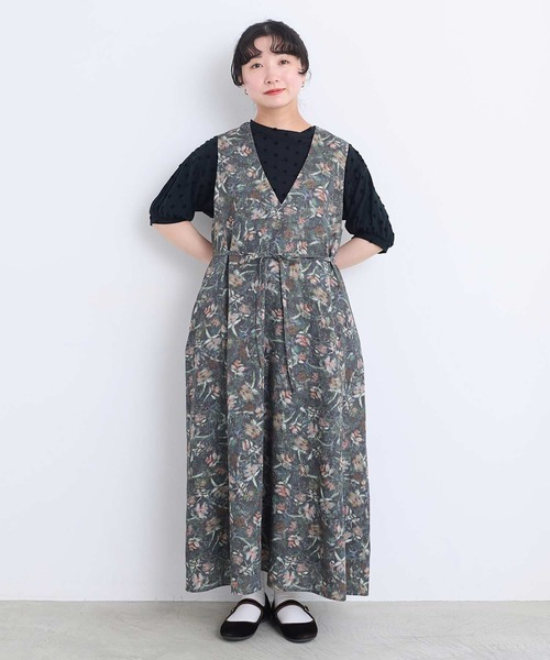 l'atelier du savon(アトリエドサボン)の「ベロアドット半袖T(Tシャツ/カットソー・レディース・アイボリー/ブラック・FREE)」の21枚目の写真