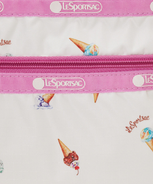 LeSportsac(レスポートサック)の「COSMETIC CLUTCH スウィートフェスティバルACC(ポーチ・レディース・ホワイト・FREE)」の5枚目の写真