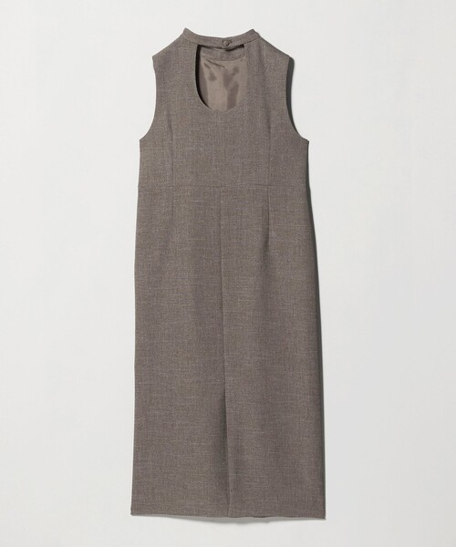 Steven Alan(スティーブンアラン)の「<Steven Alan>バック ホルターネック ノースリーブ ワンピース(ワンピース・レディース・ブラック/モカ・S/M)」の10枚目の写真