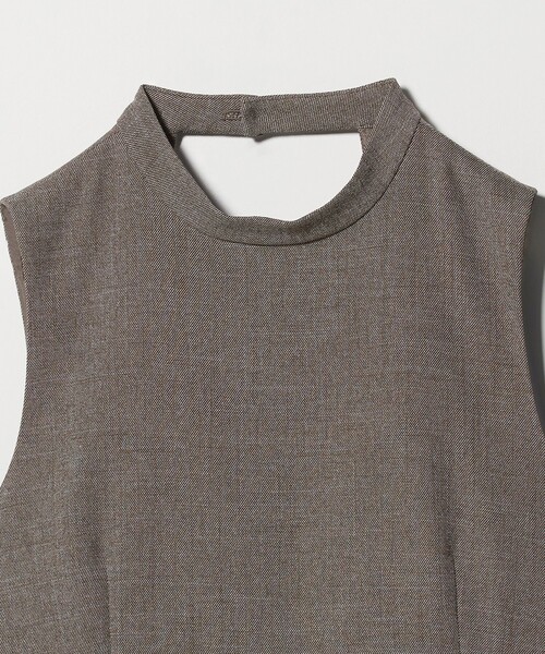 Steven Alan(スティーブンアラン)の「<Steven Alan>バック ホルターネック ノースリーブ ワンピース(ワンピース・レディース・ブラック/モカ・S/M)」の11枚目の写真