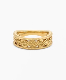 レイヤード] K18YG ワイヤー リング（リング）｜ete bijoux