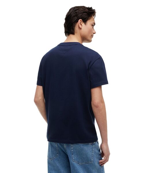 tommy jeans(トミー ジーンズ)の「フラッグロゴプリントショートスリーブTシャツ(Tシャツ/カットソー・メンズ・ホワイト/マルチ・SMALL/X-LARGE/LARGE/MEDIUM/X-SMALL)」の10枚目の写真