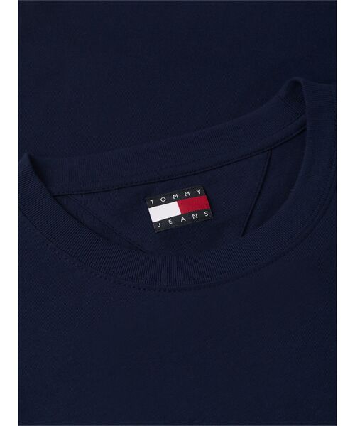 tommy jeans(トミー ジーンズ)の「フラッグロゴプリントショートスリーブTシャツ(Tシャツ/カットソー・メンズ・ホワイト/マルチ・SMALL/X-LARGE/LARGE/MEDIUM/X-SMALL)」の12枚目の写真