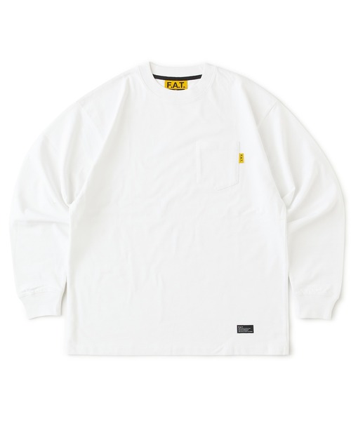 FAT(エフエイティー)の「POCKETee L(Tシャツ/カットソー・メンズ・ホワイト/ブラック/ライトグレー・TITCH(M)/JUMBO(XXL)/FAT(XL)/SKINNY(L))」の2枚目の写真