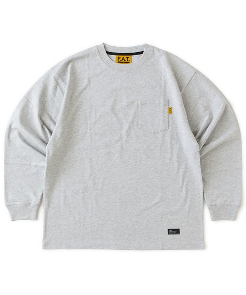 FAT(エフエイティー)の「POCKETee L(Tシャツ/カットソー・メンズ・ホワイト/ブラック/ライトグレー・TITCH(M)/JUMBO(XXL)/FAT(XL)/SKINNY(L))」の1枚目の写真