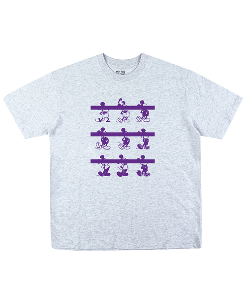 NAVYTEAM(ネイビーチーム)の「MM POP ART 半袖Tシャツ(4色)(Tシャツ/カットソー・レディース・ホワイト/ライトグレー/ネイビー/ブラック・SMALL/MEDIUM/LARGE/X-LARGE)」の3枚目の写真