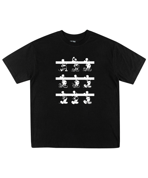 NAVYTEAM(ネイビーチーム)の「MM POP ART 半袖Tシャツ(4色)(Tシャツ/カットソー・レディース・ホワイト/ライトグレー/ネイビー/ブラック・SMALL/MEDIUM/LARGE/X-LARGE)」の16枚目の写真