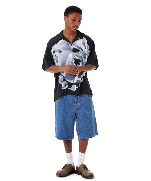 HUF(ハフ)の「CROMER SHORT(デニムパンツ・メンズ・ブルー系その他・34/32/30/28/36)」の4枚目の写真