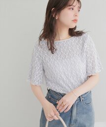 フレアスリーブリバーシブルレース