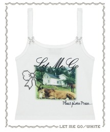 Oriens JOURNAL STANDARD | 【HOLECO/ホレコ】 Dango Camisole(LET ME GO)(キャミソール)