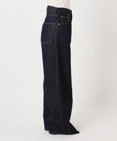 journal standard L'essage（ジャーナルスタンダードレサージュ）の「バレルワイドデニムパンツ（デニムパンツ・レディース・ネイビー/ブルー・38/36）」の15枚目の写真
