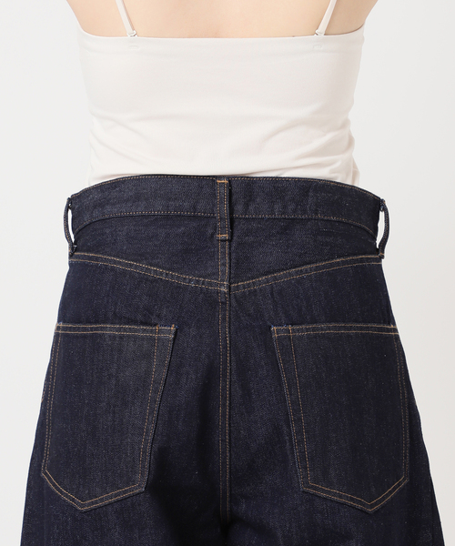 journal standard L'essage（ジャーナルスタンダードレサージュ）の「バレルワイドデニムパンツ（デニムパンツ・レディース・ネイビー/ブルー・38/36）」の17枚目の写真