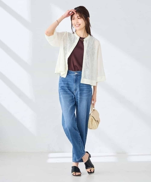 a.v.v(アーヴェヴェ)の「レースブラウス(シャツ/ブラウス・レディース・マスタード/アイボリー・38/40)」の17枚目の写真