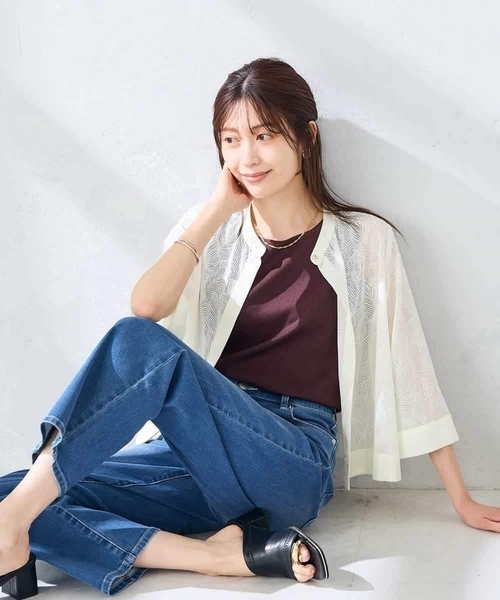 a.v.v(アーヴェヴェ)の「レースブラウス(シャツ/ブラウス・レディース・マスタード/アイボリー・38/40)」の18枚目の写真