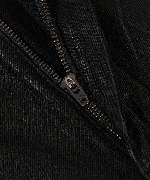 LAD MUSICIAN(ラッドミュージシャン)の「11.5oz COATING DENIM SHORT PANTS(デニムパンツ・メンズ・ブラック・46/44/42)」の9枚目の写真