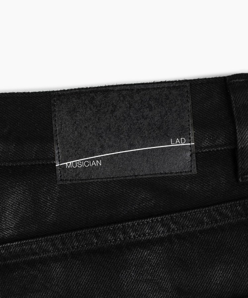 LAD MUSICIAN(ラッドミュージシャン)の「11.5oz COATING DENIM SHORT PANTS(デニムパンツ・メンズ・ブラック・46/44/42)」の3枚目の写真