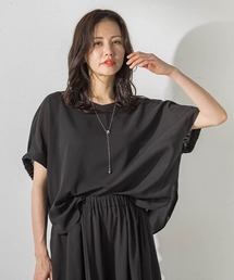 【晴れ軽】撥水シアーブラウス≪セット着用可≫