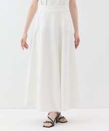 【WRAPINKNOTラッピンノット】《STUDIOUS別注》knit long flare skirt/ニットロングフレアスカート