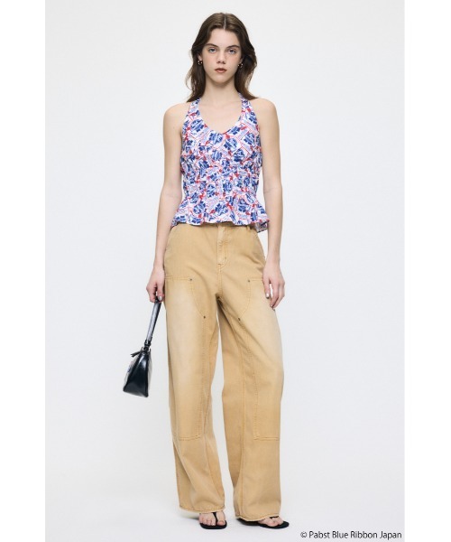 MOUSSY(マウジー)の「PABST HALTER NECK トップス(その他トップス・レディース・ホワイト・2/1)」の3枚目の写真