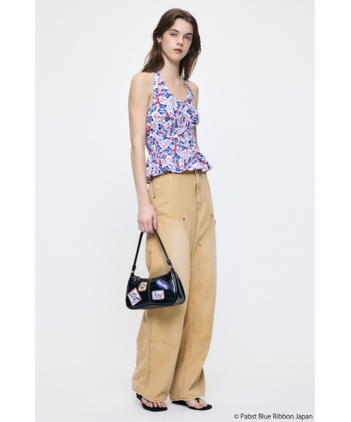 MOUSSY(マウジー)の「PABST HALTER NECK トップス(その他トップス・レディース・ホワイト・2/1)」の4枚目の写真