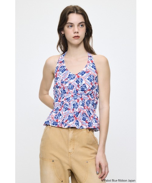 MOUSSY(マウジー)の「PABST HALTER NECK トップス(その他トップス・レディース・ホワイト・2/1)」の6枚目の写真