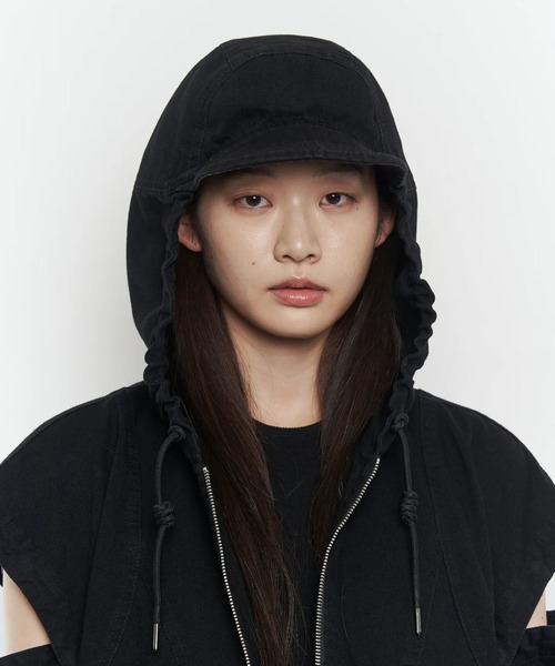 POOLDE(プールデ)の「SWITCH DENIM JACKET(デニムジャケット・レディース・ブルー/ブラック・FREE)」の18枚目の写真