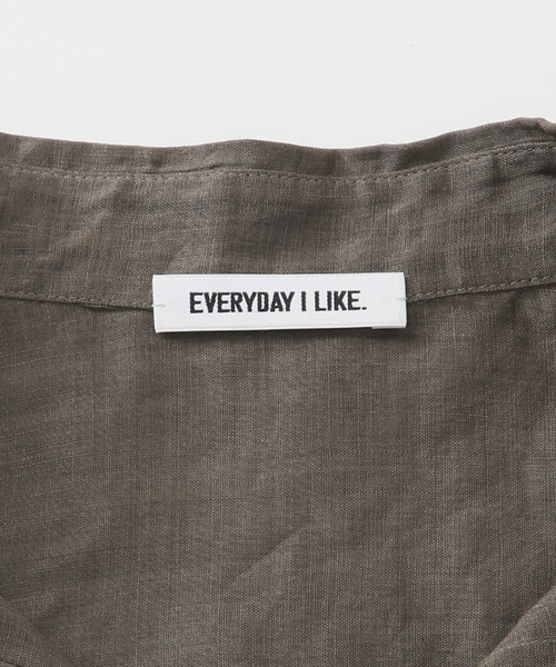 EVERYDAY I LIKE.（エヴリディアイライク）の「*シアーラミーシャツ（シャツ/ブラウス・レディース・カーキ・FREE）」の20枚目の写真