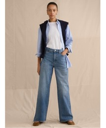 Banana Republic | ハイライズ リラックス ワイドレッグ ジーンズ(デニムパンツ)