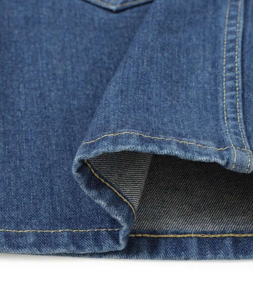Ray BEAMS（レイビームス）の「Lee / STANDARD WARDROBE デニム ミニスカート（デニムスカート・レディース・ブルー系その他/ブラック・X-SMALL/SMALL）」の19枚目の写真