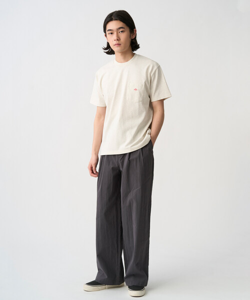 DANTON(ダントン)の「Men's Short Sleeve Pocket T-Shirt(Tシャツ/カットソー・メンズ・ダークグリーン/ダークグレー/ブラウン/ブラック/パープル/ホワイト/ホワイト系その他・M/S/L/XL/XXL)」の8枚目の写真