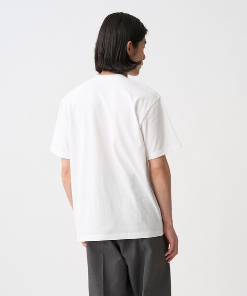 DANTON(ダントン)の「Men's Short Sleeve Pocket T-Shirt(Tシャツ/カットソー・メンズ・ダークグリーン/ダークグレー/ブラウン/ブラック/パープル/ホワイト/ホワイト系その他・M/S/L/XL/XXL)」の10枚目の写真