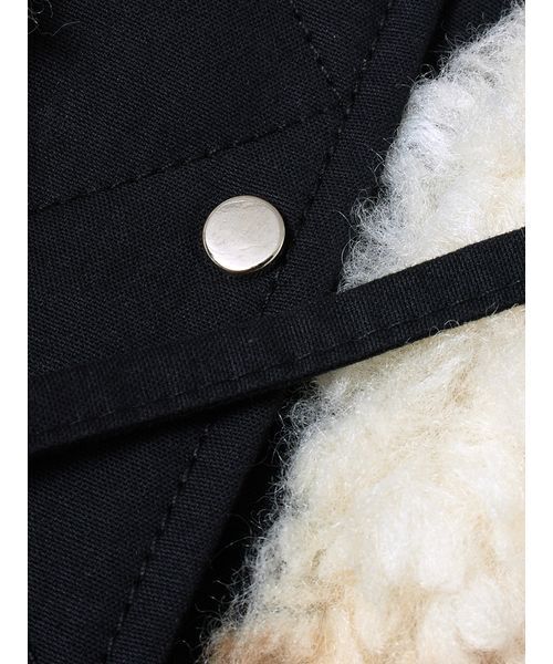 SORIN（ソリン　）の「Synthetic Fur Ribbon Blouson / シンセティックファーリボンブルゾン（ブルゾン・レディース・オフホワイト/ダークグレー/アニマル・38）」の19枚目の写真