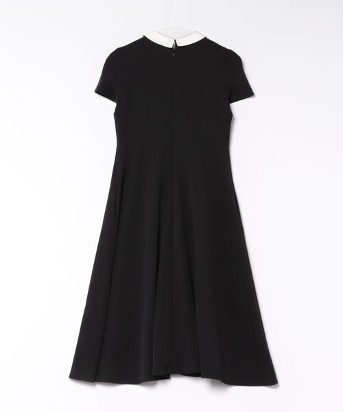 ST.ROONEY(セントルーニー)の「半袖クレリックフレアワンピース【低身長・小柄女性向け】(ワンピース・レディース・ブラック/ネイビー・XS)」の13枚目の写真
