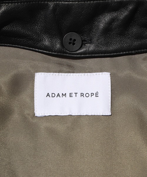 ADAM ET ROPE'(アダムエロペ)の「ソフトサーモ ジップブルゾン(ブルゾン・メンズ・ブラック/ベージュ系その他・M/L)」の13枚目の写真