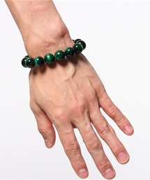 岩座 IWAKURA（イワクラ）の「【岩座】グリーンタイガーアイブレスレット/腕輪数珠 14mm玉天然石 3A（ブレスレット）」