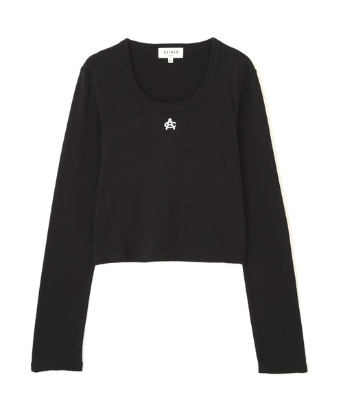 AVIREX(アヴィレックス)の「《直営店限定》L/S AC T-SHIRT(Tシャツ/カットソー・レディース・ブラック/グレー/オフホワイト・S/M)」の13枚目の写真