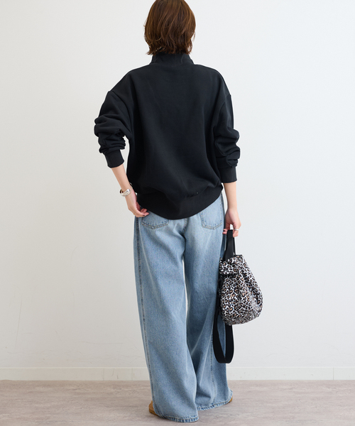 JOURNAL STANDARD relume(ジャーナルスタンダード レリューム)の「《WEB限定追加》ハイネックスウェットプルオーバー(スウェット・レディース・ブラック/アイボリー/グレー・FREE)」の15枚目の写真
